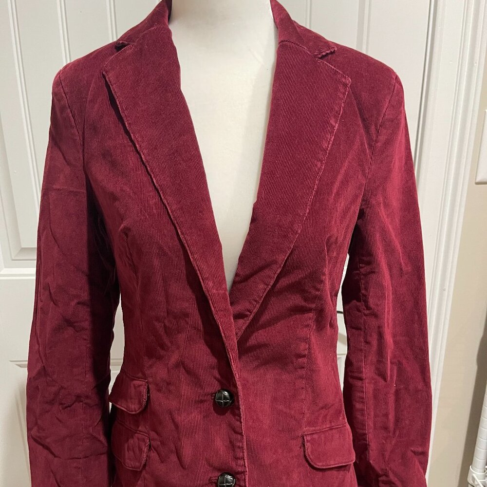 London Jean Women's Corduroy Blazer